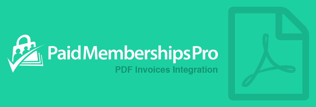 Paid Memberships Pro PDF Invoices