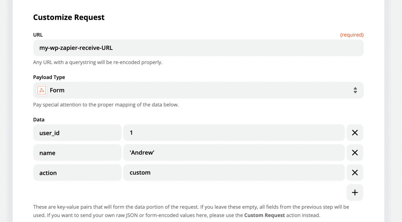 Using WP Zapier Custom Webhook Yoohoo Plugins Using WP Zapier Custom Webhook Yoohoo Plugins