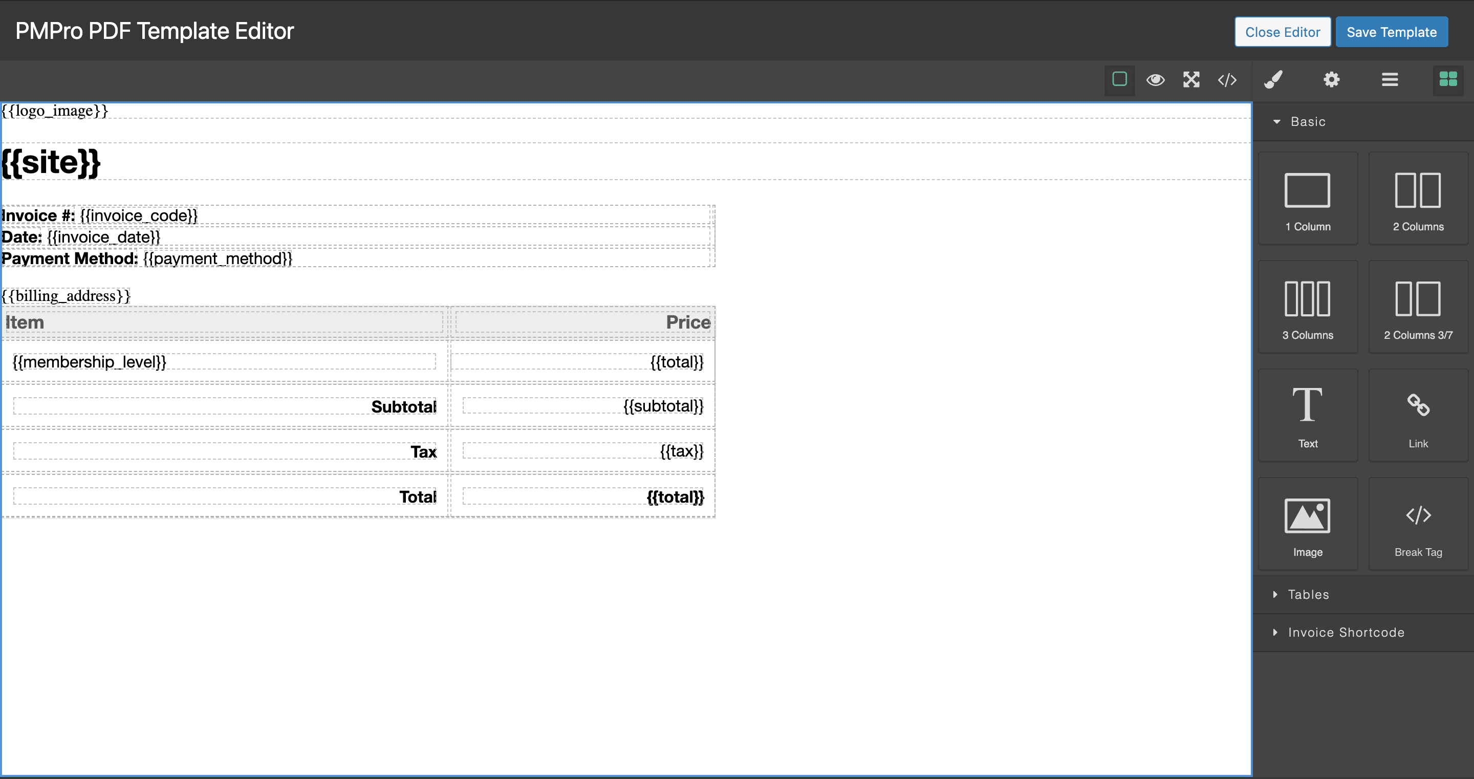 import order to express invoice