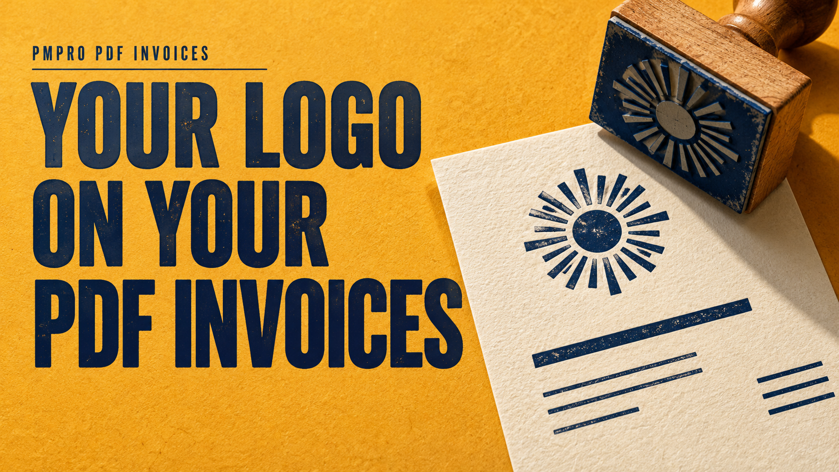 How to Add Your Logo to PMPro PDF Invoices