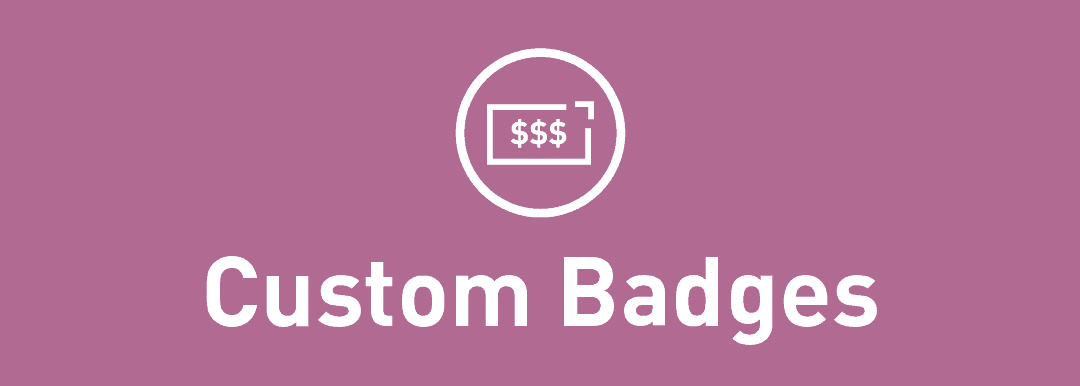 Custom Badges For WooCommerce