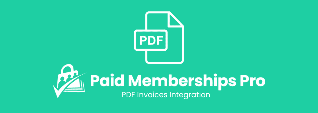 Paid Memberships Pro PDF Invoices